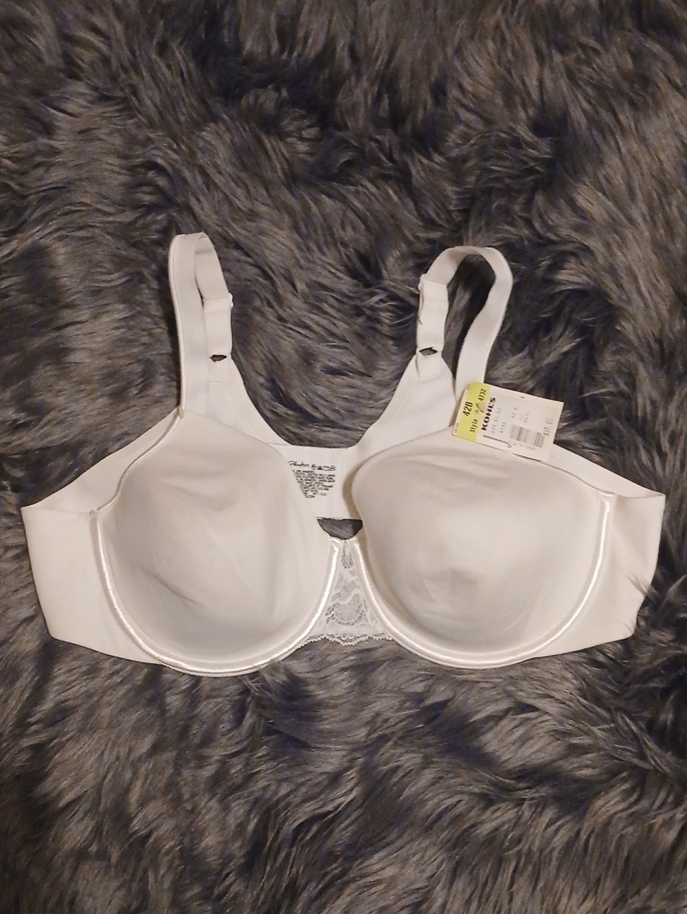 Playtex White Full Coverage Underwire Bra